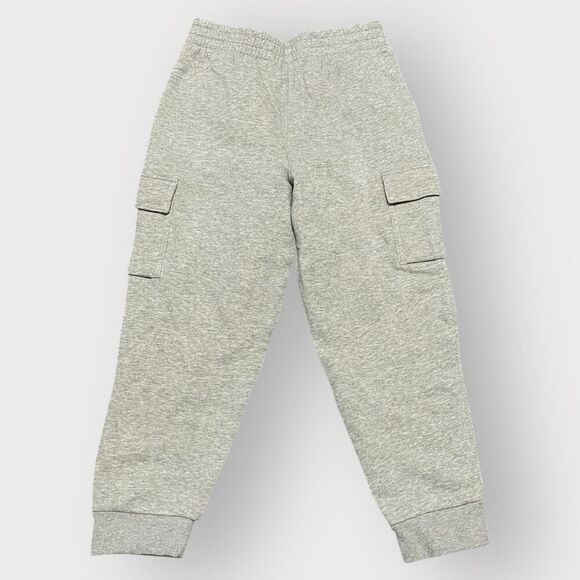 Nike Sportswear Club Fleece Cargo Pants Gray Heather Big Kids size 6-7 Large New - Picture 6 of 11